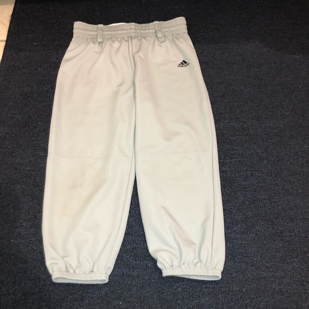 Adidas Climalite Gray Baseball Pants Size Small Youth